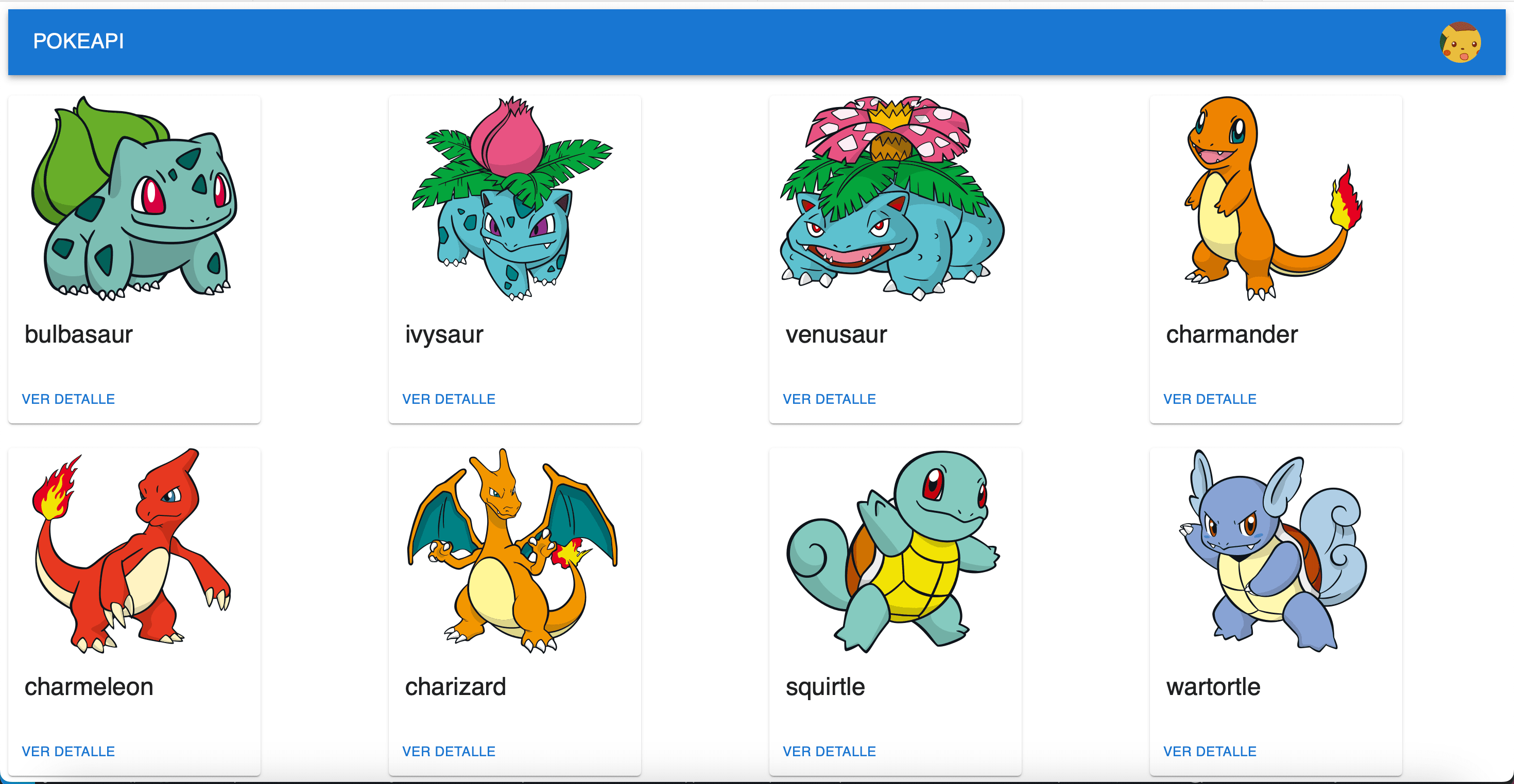 Pokeapi with React and Vite