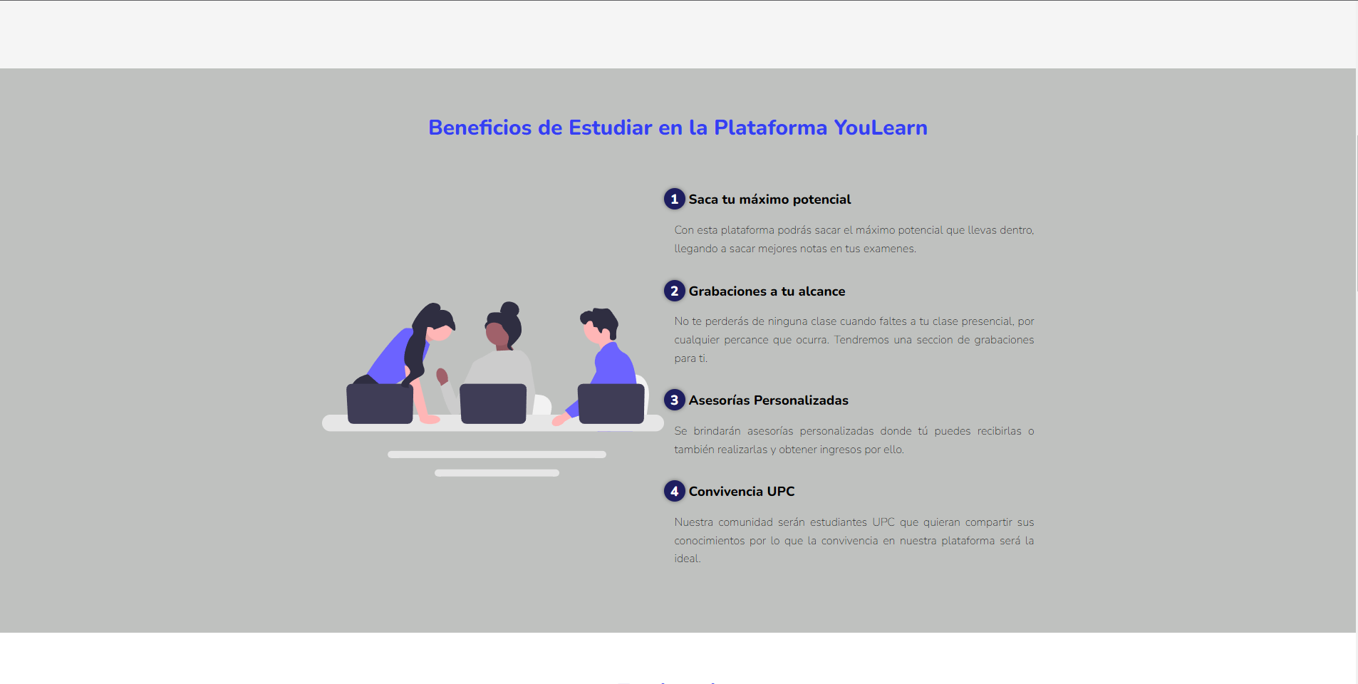 Study Up Landing Page