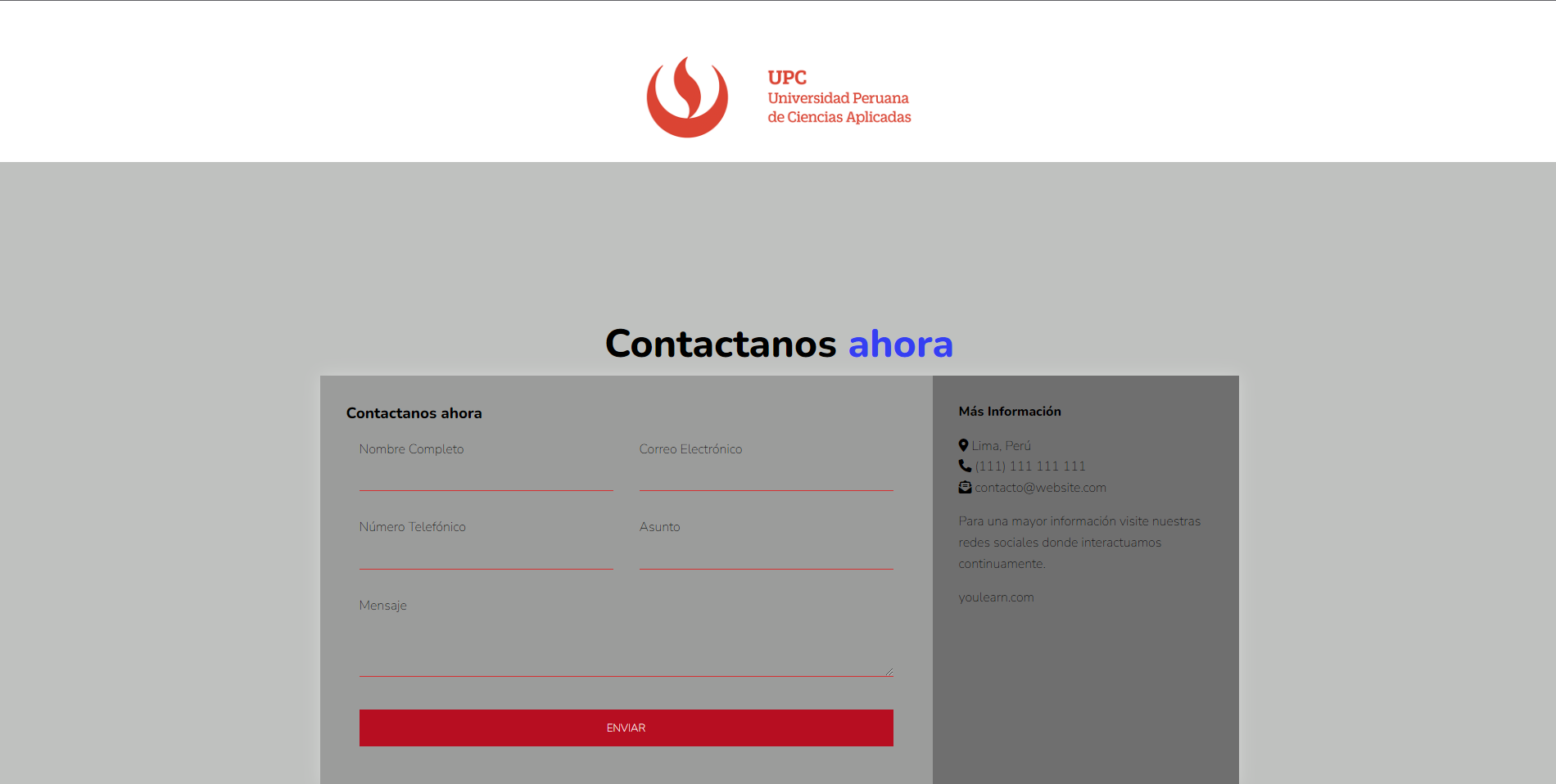Study Up Landing Page